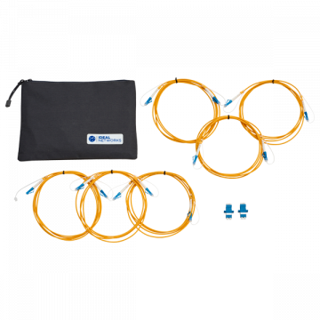 Trend Networks LC 9/125umF optische kabel + koppels  t.b.v.