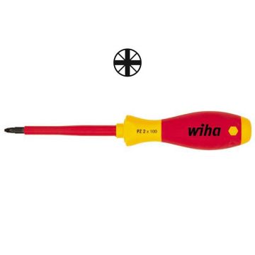 WIHA Kruiskopschroevendraaier SoftFinish Electric 1000V 324