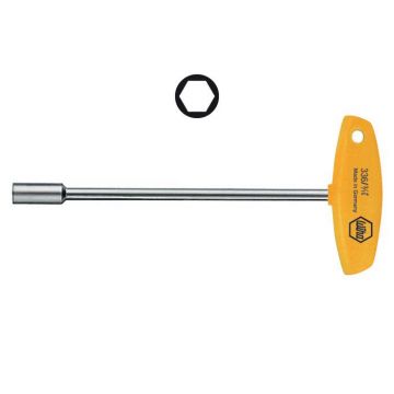 WIHA T-greep Dopsleutel zeskant Inch 336 Inch