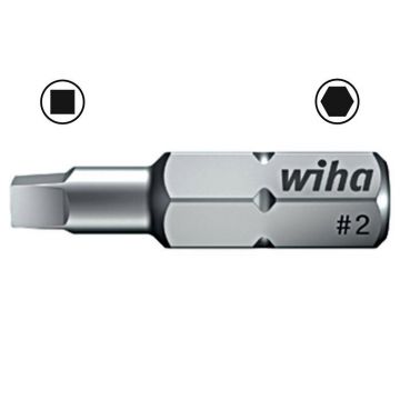 WIHA Standaard Bit 1/4" C6,3 Robertson 7018