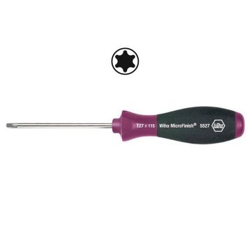 Wiha WIHA TORX Schroevendraaier MicroFinish met slagkap en zeskant schacht 5527