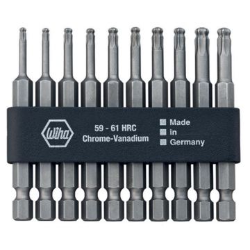 WIHA Bitset Professional in bitstrook 7045BE TORX Kogelkop, 11-delig