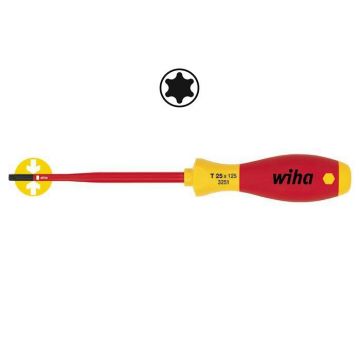 Wiha WIHA TORX Schroevendraaier SoftFinish Electric slimFix 1000V 3251