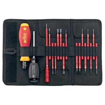 Wiha WIHA SlimTorque Starterset 2872 T18 - SL/PZ/TORX, 19-delig