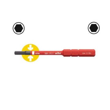 Wiha WIHA Bit SlimBit Electric Inbus 2831-18 1,5mm 0.9 Nm