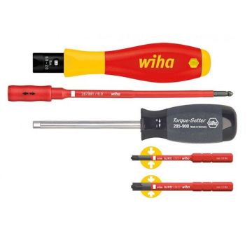 Wiha WIHA SlimTorque Starterset 0,8-5,0 Nm 2872 S3 - SL/PZ, 5-delig