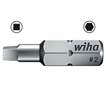 Wiha WIHA Standaard Bit 1/4" C6,3 Robertson 1 7018