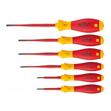 WIHA TORX TR Schroevendraaierset SoftFinish Electric slimFix 1000V 3251 TR K6, 6-delig