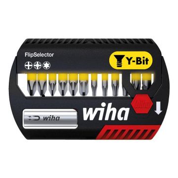 WIHA Bitset FlipSelector Y-Bit 25 7947Y PH/PZ/TORX, 14-delig