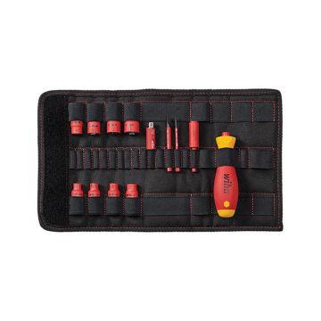 Wiha WIHA SlimVario Electric Schroevendraaier-en doppenset 1/4" 7209NK-2004