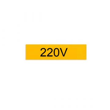 Experto Sticker 220V 118x30 mm