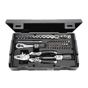 Matador Smartybox S1 1/4" Doppenset, 61-delig
