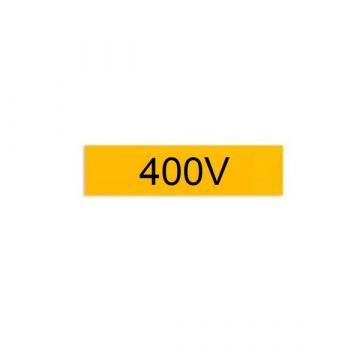 Experto Sticker 3x 400V 118x30 mm