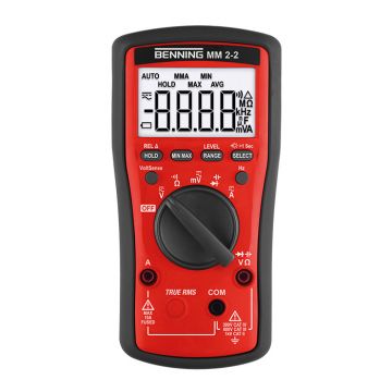 BENNING MM 2-2 Digitale Multimeter TRUE RMS