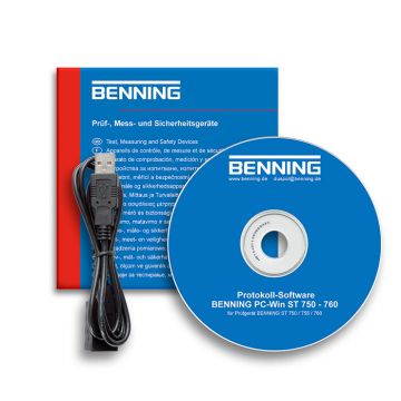 Benning PC Software ST 750-755-760