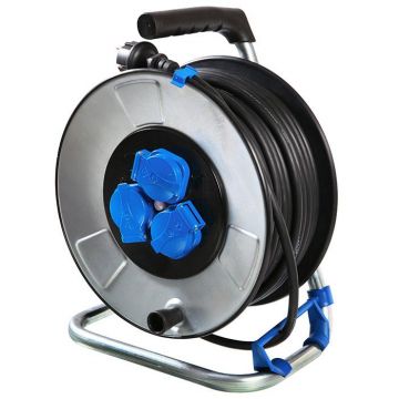 Schwabe Kabelhaspel Ironcoat 230V/16A IP44 Neopreen H07RN-F 3x1,5 25m
