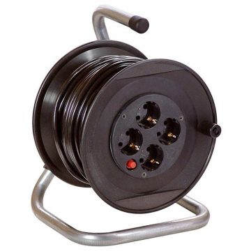 Schwabe Kabelhaspel 230V/16A IP20 Vinyl H05VV-F 3x1,5 25m