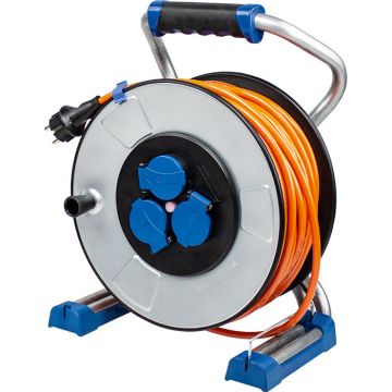 Schwabe Kabelhaspel Xperts IronCoat 230V/16A IP44 PUR H07BQ-F 3x1,5 50m