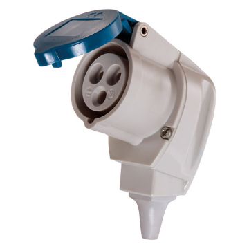 Schwabe Camping CEE Contracontactstop Haaks 3-polig 230V 16A IP44