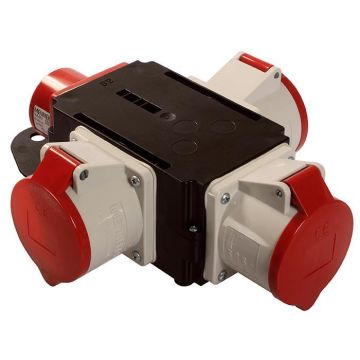 Schwabe CEE MIXO Adapter "Elbe" 400V 32A/32A IP44