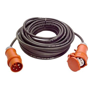 Schwabe CEE Verlengkabel Neopreen 400V/16A IP44 H07RN-F 5x1.5 50m