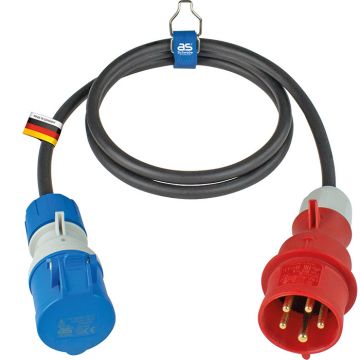 Schwabe Camping CEE Adapterkabel 400V/16A IP44 H07RN-F 3x2,5 1,5m