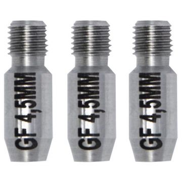 Runpotec RVS Eindhuls-set RTG6 4,5mm