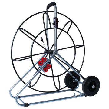 Runpotec RUNPO Haspel Ø 730mm verzinkt/gepoedercoat t.b.v. 7,5mm en 9mm Glasvez