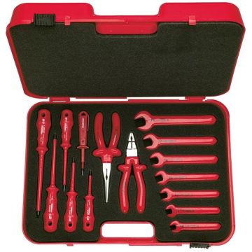 Friedrich Gereedschapset 1000V VDE, 15 delig