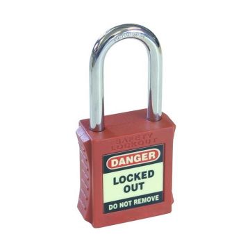 Spectrum Lockout Veiligheidsslot 40mm rood (6mm)