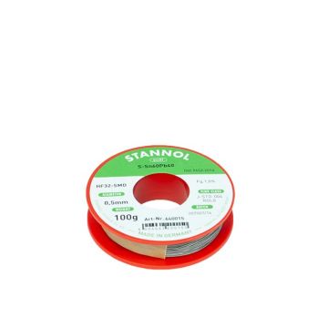 Stannol Soldeertin HF32 SMD Sn60Pb40 0,5mm 100g