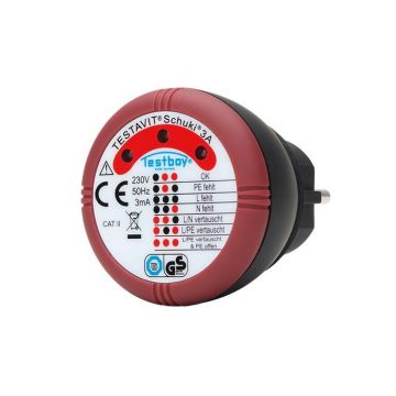 Testboy Testavit Schuki 3A Contactdoostester 230 V