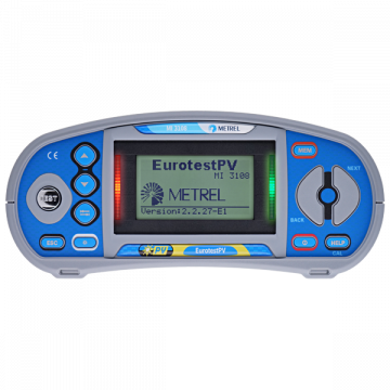 Metrel Eurotest PV MI3108ST Solar PV installatietester basis set
