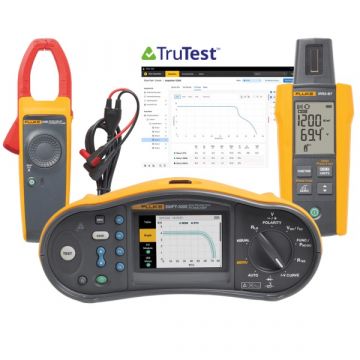 Fluke FLK-SMFT-1000/PRO Multifunctionele installatietester Kit met PV analyse functies, zonnesterkte meter en TruTest software