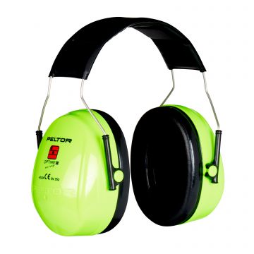PELTOR™ 3M™ PELTOR™ Optime™ II Earmuffs, 31 dB, groen, hoofdband, H520A-407-GQ