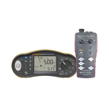 BEHA-AMPROBE FLUKE Installatie tester 1664FC SCH+BEHA-AMPROBE Adapter Kit EV-520-D