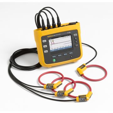 Fluke-1736/EUS Draagbare Energie Logger compleet met 4 stroomtangen 1.500A