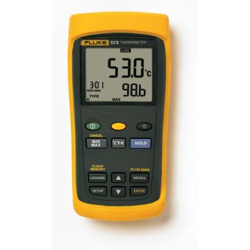 Fluke 53 II B Digitale thermometer met 1 kanaal