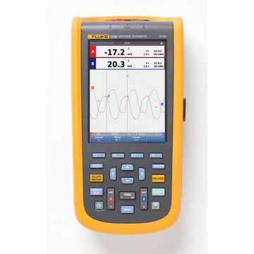 Fluke-124B/EU Scopemeter 40 MHz, 2 kanalen, kleuren display 