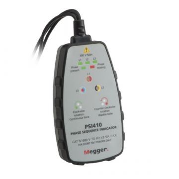 Megger PSI410 draaiveldrichtingindicator