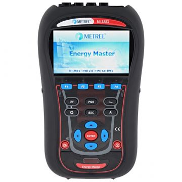 Metrel MI2883 PQ analyzer klasse S 3F incl. stroomsensoren