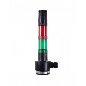Metrel Waarschuwingslamp LED met zoemer incl magneet tbv MI3
