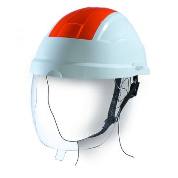 Rode strip voor E-Shark-helm + 4 bevestigingshaken