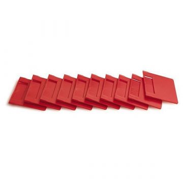 Tayg Verdeelschot rood 103 x 79 mm (20 stuks)