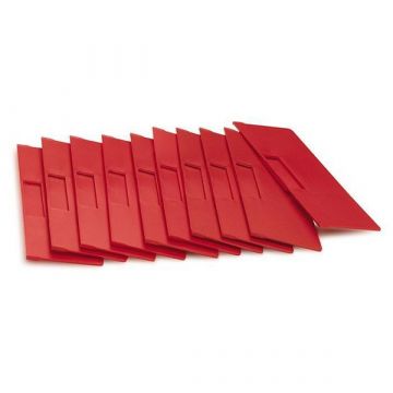 Tayg Verdeelschot rood 219 x 129mm (10 stuks)