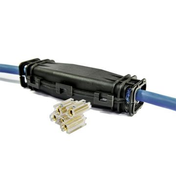 Experto Gelgevulde verbindingsmof IP68 voor LS kabels 1x 10-120 mm² - 4x 1,5-10 mm²