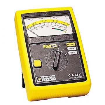 Chauvin Arnoux CA6511 Analoge isolatie weerstand tester