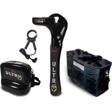 Leica ULTRA Advanced 12 Watt professionele kabeldetector (inclusief signaal transmitter, 125mm clamp en tas)