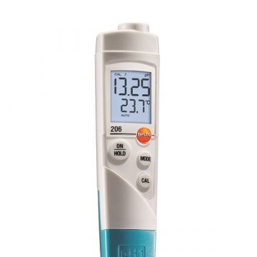 Testo 206-pH1 - pH/temperatuur voor vloeibare levensmiddelen