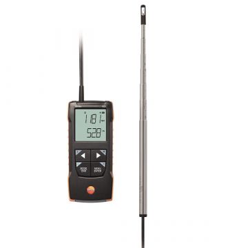 Testo 425 - Thermische anemometer met debietsonde